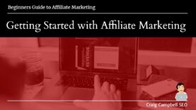 Getting Started With Affiliate Marketing, Affiliate Marketing Tutorial