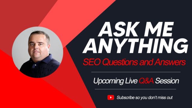 SEO For Beginners, Learn SEO on this live Q&A session