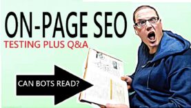 On Page SEO 2021 – SEO Experiment