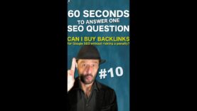 Can I buy backlinks for Google SEO without risking a penalty? – SEO Conspiracy QA #Shorts