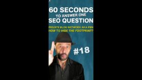 How to hide footprints to build a Private Blogs Network aka PBN? – SEO Conspiracy QA #Shorts