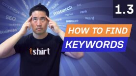 Keyword Research Pt. 2: How to Find Keywords for Your Website – 1.3. SEO Course by Ahrefs
