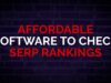 Affordable Software to check SERP Rankings [How to check SERP Rankings] #shorts