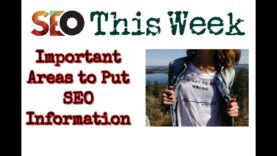 Areas For Links and Business – SEO This Week V2 Episode 5
