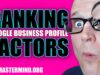 Google Business Profile SEO Ranking Factors